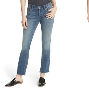 Free People Austin Raw Hem Ankle Jeans NWT